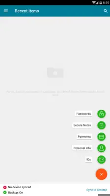 Dashlane Password Manager android App screenshot 1